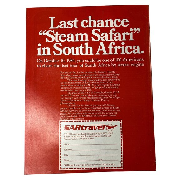 Trains Magazine of Railroading March 1984 u  Hot to Paint K4s Sierra Stein Fairt - Picture 2 of 7